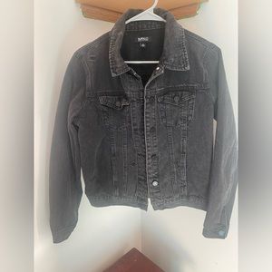 Buffalo David Bitton Denim Black/Gray Jean Jacket Size Small
